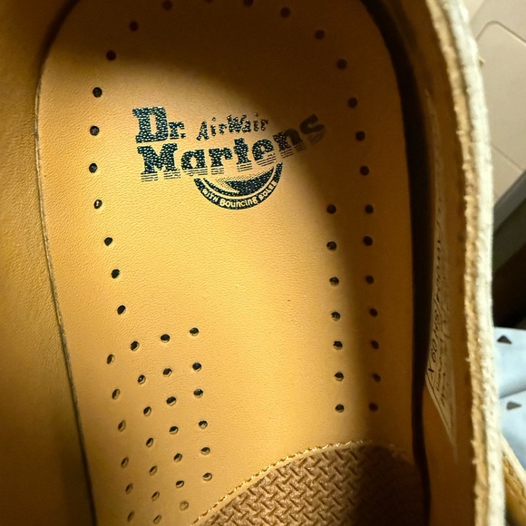 Mary Jane Parchment Beige Floral Mash Up Backhand Dr. Martens AirWair size 7 - Picture 3 of 4